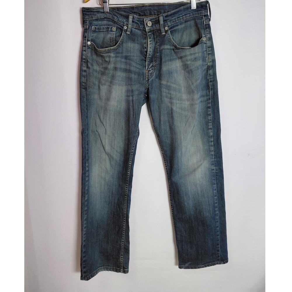 Levi Strauss & Co 559 Jeans Blue Denim Solid Classic Size W31 L32